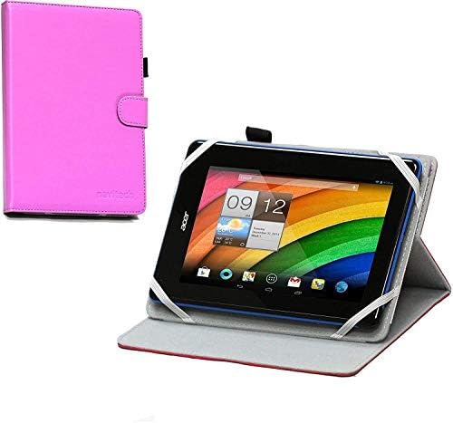 Navitech Mor Deri Tablet Kılıfı - Huawei MatePad T 10 9.7ile uyumlu