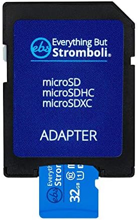 Her şey Ama Stromboli 32 GB microSD Sınıf 10 SDHC Hafıza Kartı Samsung A Serisi A12 ile Çalışır, A02s, A02, A32, A51 5G Akıllı
