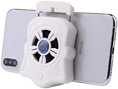 JJYPY Cep Telefonu Soğutucu Taşınabilir Oyun Radyatör Evrensel USB Arayüzü Smartphone soğutma pedi için Oyun (Renk: Beyaz)