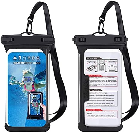 AMHLO Yüzer Kılıfı Kuru çanta kılıfı Su Geçirmez Yüzer Kılıfı Kuru Çanta Kılıf Kapak iPhone Cep Telefonu Dokunmatik Ekran