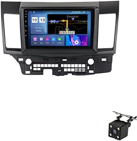 QXue Android 10 Araba Stereo ıçin Mitsubishi Lancer 07-12 Radyo GPS Navigasyon 9 inç Dokunmatik Ekran DSP Carplay BT Handsfree