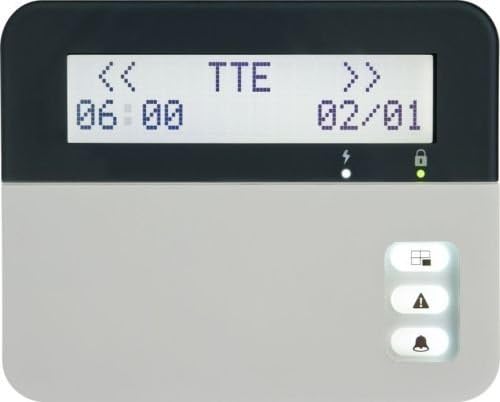 Teletek Güvenlik Alarm Sistemi - ECLİPSE 32 Kontrol Paneli için LCD32 Tuş Takımı