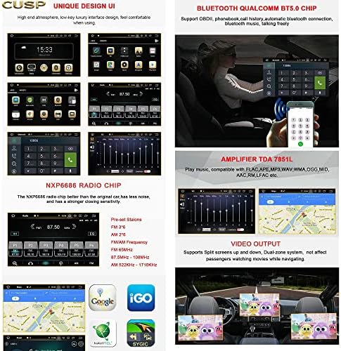 CUSP 12.3 İnç Android Araba Stereo Radyo GPS Navigasyon Toyota FJ Cruiser 2006-2021 için Multimedya Oynatıcı Octa 4G + 64G,