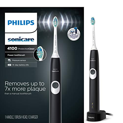 Philips Sonicare ProtectiveClean 4100 Şarj Edilebilir Elektrikli Diş Fırçası, Siyah, HX6810 / 50