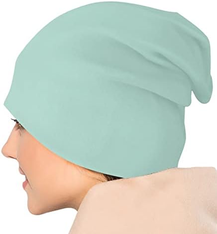 CeoılıaSta Unisex moda bere şapka yumuşak kafatası kap bere sıkı ev, gezi için