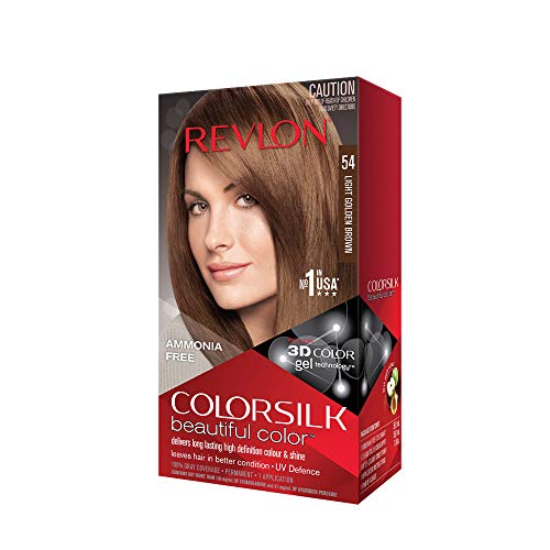 Revlon ColorSilk Saç Rengi 54 Açık Altın Kahverengi 1 Adet (3'lü Paket)