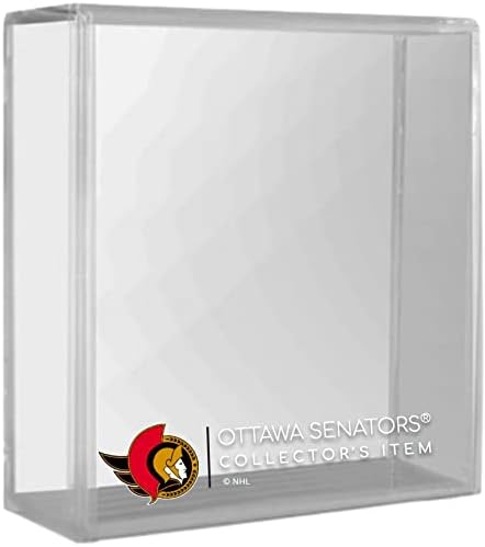 Ottawa Senatörleri Tek Disk için Resmi NHL Koleksiyoncu Sunum Vitrini