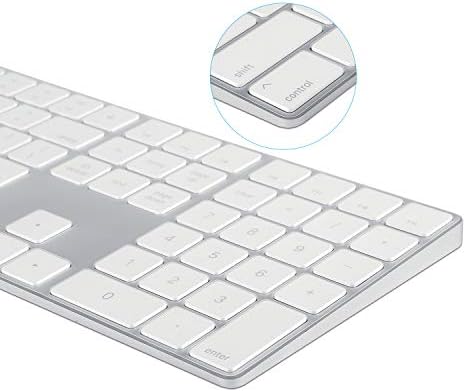 Sayısal Tuş Takımı ile Apple iMac Magic Klavye için Klavye Kapağı (Model: MQ052LL / A A1843, Bluetooth, Kablosuz), ABD Düzeni,