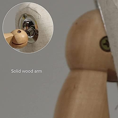 BAIRU Zarif Elbise Formu Manken Vücut Zarif Erkek Manken Torso ile Hareketli Evrensel Tekerlekler / Ayarlanabilir Sağlam Destek