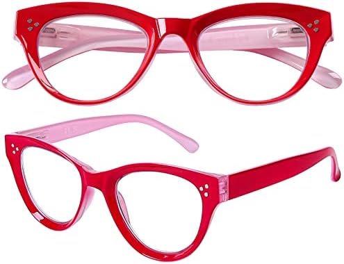 Mavi ışık Engelleme Şık Okuma Gözlükleri Kadınlar, moda Boy Tasarımcı Bayanlar Bilgisayar Okuyucular Parlama Önleyici UV Göz