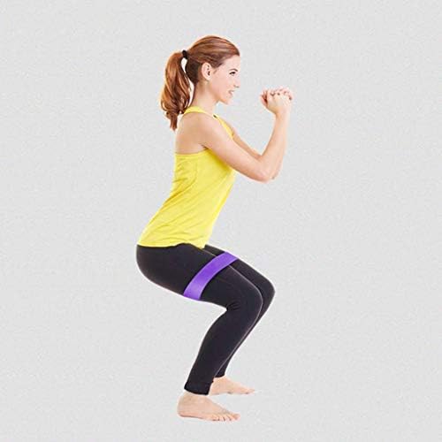 HALOUK Elastik Direnç Bandı, doğal Lateks Egzersiz Bantları Kadın Glutes Egzersiz Bantları Spor Ekipmanları Direnç Döngü için