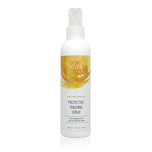 Soleil Shield Clean & Protect Duo-Koyu ve Açık Saçlar için Organik Kuru Şampuan-UV Korumalı Son Kat Sprey-Saç Derisi Koruması
