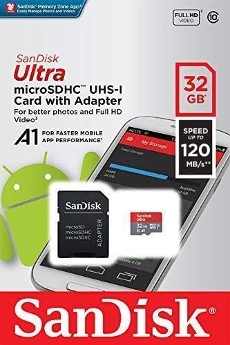 Ultra 32 GB microSDHC Çalışır LG D500 Artı SanFlash ve SanDisk tarafından Doğrulanmış (A1/C10/U1/8 k/120MBs)