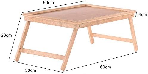 NA Bilgisayar Masası - Katlanabilir Dizüstü Bilgisayar Masası, Kahvaltı Servis Yatağı Tepsisi, Taşınabilir Mini Piknik Masası