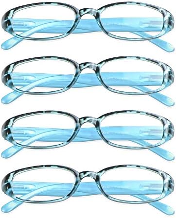 1 Çift okuma gözlüğü ile bahar menteşe, mavi ışık Engelleme gözlük için kadın / erkek (kaplumbağa, + 1.00 Büyütme)