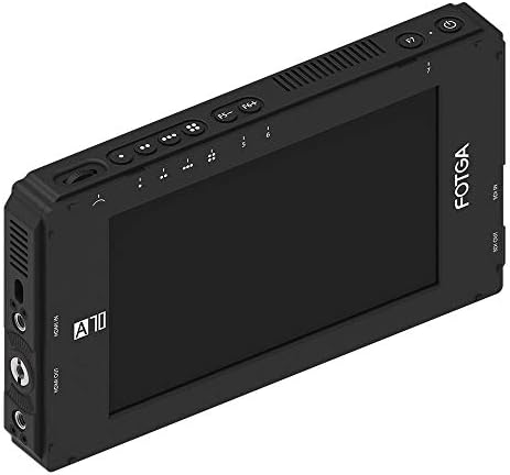 Fotga A70T 7 İnç FHD IPS Video On-Kamera alan monitörü, dokunmatik Ekran 1920x1080, HDMI 4 K Giriş/Çıkış,çift NP-F Pil Plakası