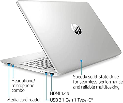 HP 15.6 FHD 1920x1080 IPS Dokunmatik Ekranlı Dizüstü Bilgisayar, Intel Core i7-1065G7, 16GB RAM, 512GB SSD, Gümüş, Windows
