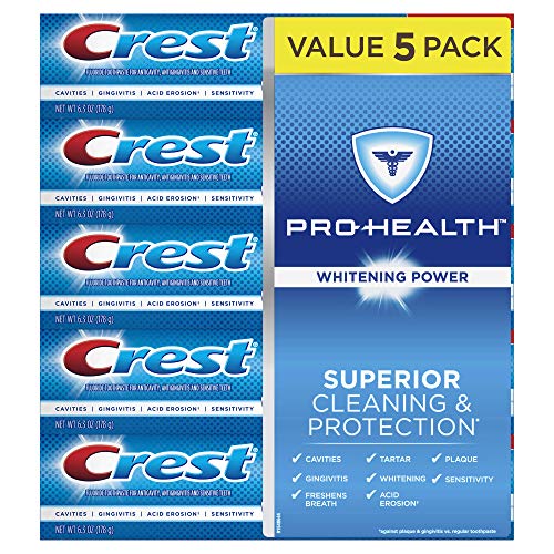 Crest Pro-Sağlık Beyazlatma Gücü Diş Macunu, 5 pk./ 6,3 oz.
