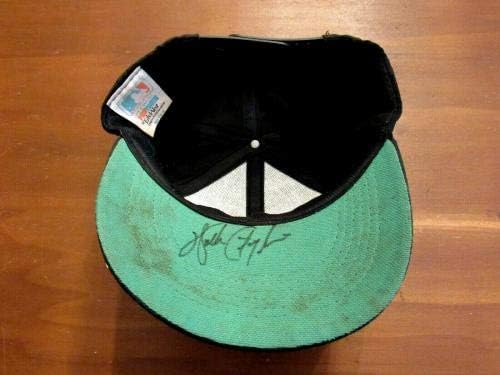 Walter Payton Chicago Bears Hof İmzalı Otomatik Beyaz Sox Kap Şapka Psa / dna Mektup İmzalı NFL Şapkalar
