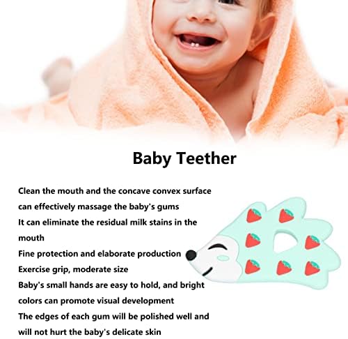 Bebek Silikon Diş Kaşıyıcı, Yardım Sağlıklı Büyüme Ince Koruma Oral Koruma Temiz Ağız Silikon Sakız Oyuncaklar için Bebek Molar