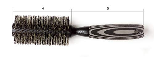 Saç Kurutma Makinesi, Kıvırma ve Düzleştirme için FORM Saplı Doğal Domuzu Kıl Yuvarlak Saç Fırçası