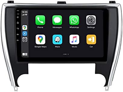 SYGAV Araba Stereo için 2015 2017 Toyota Camry Radyo Kablosuz Carplay 10.2 İnç Dokunmatik Ekran GPS Navigasyon Android