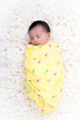Erkekler ve Kızlar için Muslin Bebek Kundak Battaniyeleri-Cuddlebug tarafından - Boyut Büyük 4 x 4 Feet-Muslin Pamuk 4 Paket