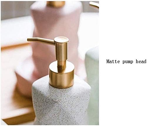 ZHANGWJ Banyo Aksesuar Seti Sabunluk 6 Parça Çarpıcı Banyo Aksesuarları Set Geometrik Tasarım Seramik Bardak Dağıtıcı Sabunluk