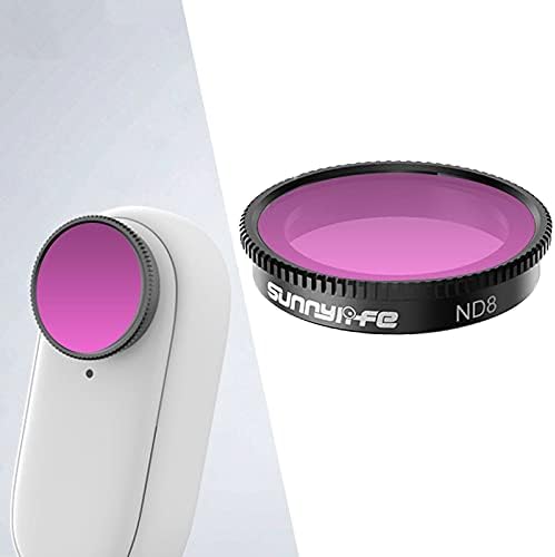 GO 2 Kamera Lens Seti için YIJU Lens Filtreleri, Çok Kaplamalı Filtreler Aksesuar Paketi-ND8