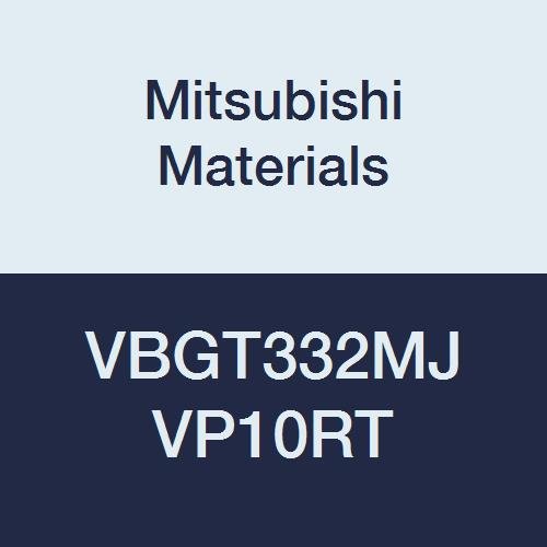 Mitsubishi Malzemeleri VBGT332MJ VP10RT VBGT Karbür VB Tipi Delikli Pozitif Tornalama Ucu, Kaplamalı, Eşkenar Dörtgen 35°,
