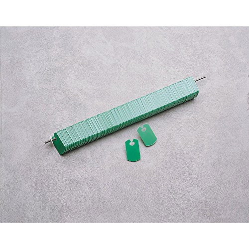 Kwik - Lok Torba Kapakları Yeşil Plastik-7/8L x 1 3/8H Paket Başına 1000