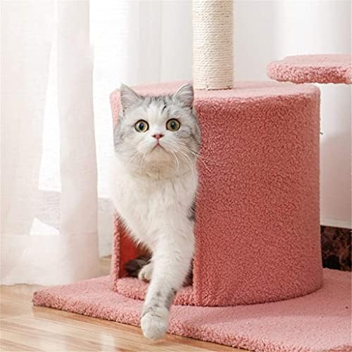 VVPONMEIQS Pet Mobilya Tırmalama Malzemeleri Kediler Ağacı Kulesi Aksesuarları Tırmanma Oyun Yapısı Kediler Oyuncak Evcil Tırmanma
