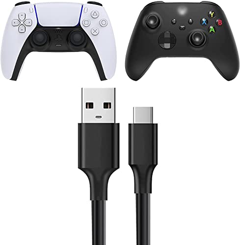 LiliBin Yedek USB C Şarj Kablosu şarj kablosu Xbox Serisi S Xbox Serisi X Xbox Elite Kablosuz Denetleyici Serisi 2 Denetleyici