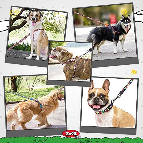 ZOOZ EVCİL Köpek Tasması-Evcil Hayvanlar için Resmi Snoopy Markası-10 Özel Tasarımda Ekstra Dayanıklı ve Güçlü Köpek Tasması-Konfor
