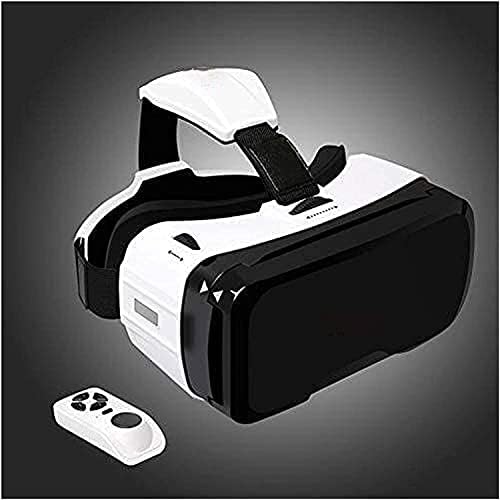 Sanal gerçeklik VR Kulaklık iPhone ve Android ile uyumlu, Saf cam kaplı lens,130° geniş geniş açı, 3 katmanlı anti-mavi ve