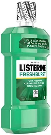Kötü Nefes, Plak ve Diş Eti İltihabı ile Mücadelede Mikrop Öldürücü Ağız Bakım Formülü ile Listerine Freshburst Antiseptik