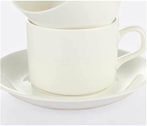 HLMSKD Avrupa tarzı Seramik Fincan Kahve Fincanı 6 parçalı kahve fincanı Seti ev çiçek çayı fincan Tabağı Kaşık Kupa Kullanışlı