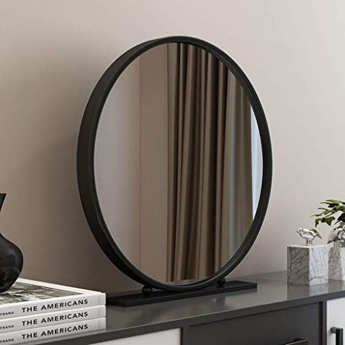 Beyaz Vanity Ayna Standı ile Tezgah Yüksek Çözünürlüklü Masa Aynalar Metal Çerçeveli Büyük Modern Tuvalet Masası Güzellik Kozmetik