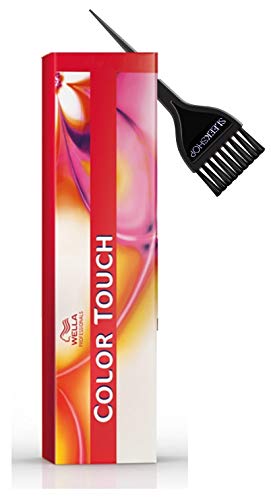 COLOR TOUCH Demi-Permanent Haircolor Boya, Amonyak İçermeyen 2 oz (w/Şık Renk Tonu Fırçası) Son 24 Şampuan, Canlı Parlak Saç