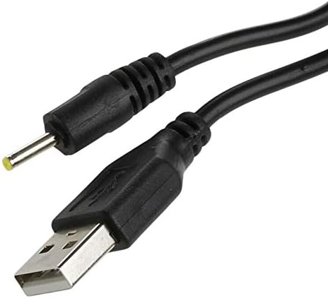 Marg USB şarj kablosu Dizüstü PC 4.5 V-5 V DC 400mA-1000mA Şarj Güç Kablosu için Philips Avent DECT SCD510 SCD510/00 SCD510-P