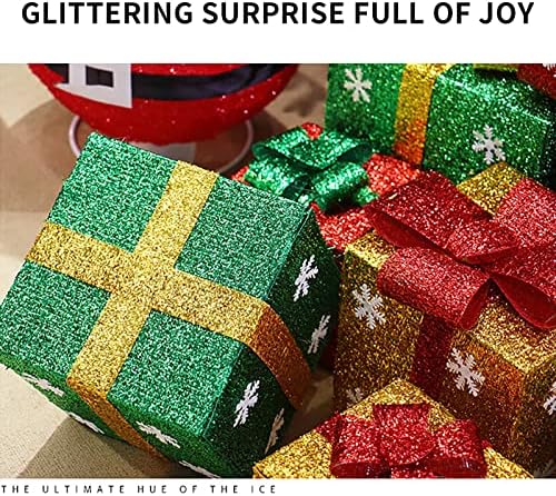 Kutuları-Noel Dekorasyonu-Kar Tanesi Hediye Kutuları-Noel Ev Dekorasyonu-Noel için Şeker Kutuları, Kekler, Kurabiyeler-Hediyeler