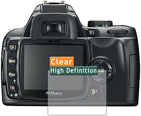 Vaxson 3-Pack Ekran Koruyucu, Nikon dijital kamera ile uyumlu D60 TPU Film Koruyucular Sticker [Değil Temperli Cam ]