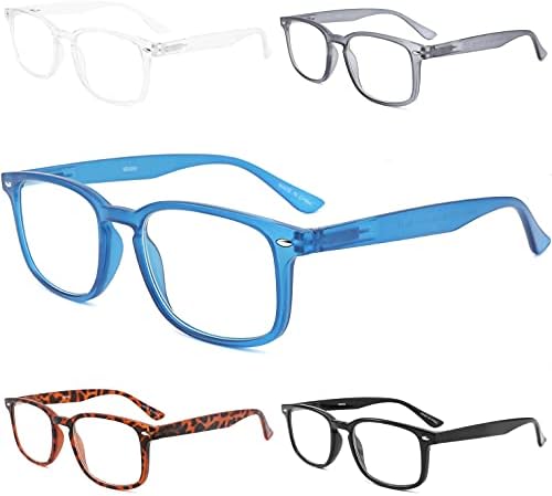 Retro Kare okuma gözlüğü mavi ışık Engelleme UV parlama Filtresi, hafif Nerd Bahar Menteşe Okuyucular Erkekler Kadınlar için
