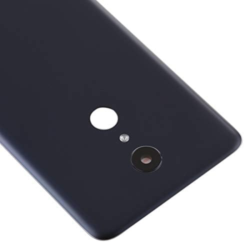 Yedek parça Pil arka kapak için LG Q9 Onarım Kırık Cep Telefonu. (Renk: Siyah)