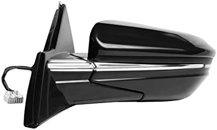 HONDA Civic Coupe için Fit Sistem Sürücü Yan Aynası, Civic Sedan ABD Yapımı / Japonya Yapımı, (PTM kapaklı dokulu siyah, dönüş