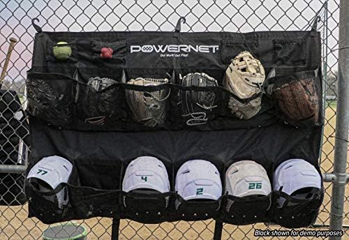 PowerNet Güverte Takım Paketi / Asılı Kask Çantası İçerir Yarasa Çit Raf Sanatçısını Pro Kurulu / Beyzbol ve Softbol Antrenörler