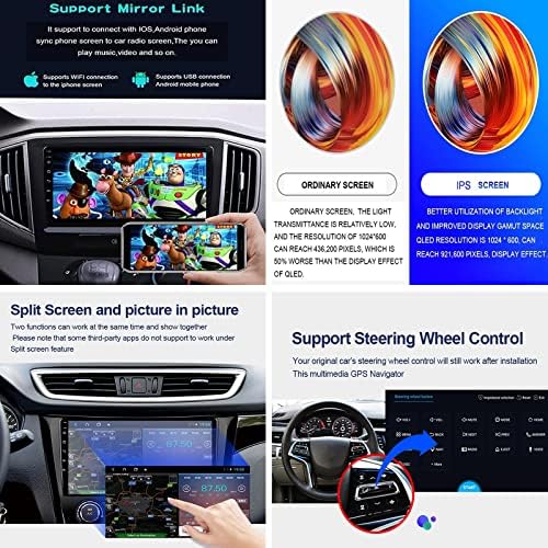 gaoweipeng Araba Radyo Stereo Android 10.0 Aveo 2011-2013 için Kafa Ünitesi GPS Navigasyon Multimedya Oynatıcı Sat nav ile