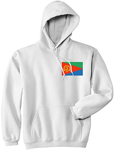 NY kralları Eritre Bayrağı Ülke Göğüs Kazak Hoody Hoodie