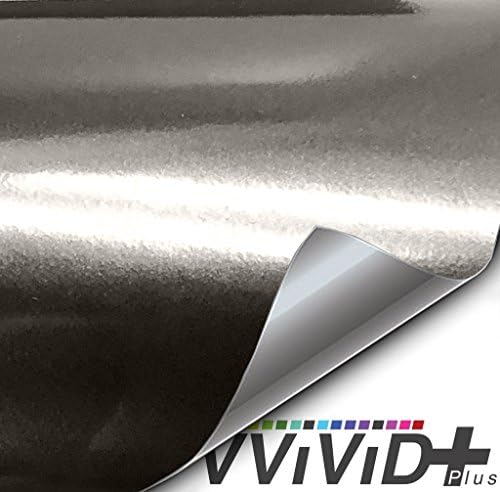 VVıVıD + Metalik Parlak Siyah İnci Premium Vinil Wrap Film( 3ft x 5ft)