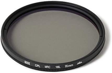 Gobe 95mm Dairesel Polarize (CPL) Lens Filtresi (3Peak)